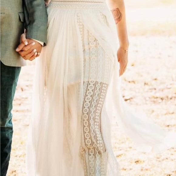 poshmark boho wedding dress Dresses | Beautiful Boho Wedding Dress